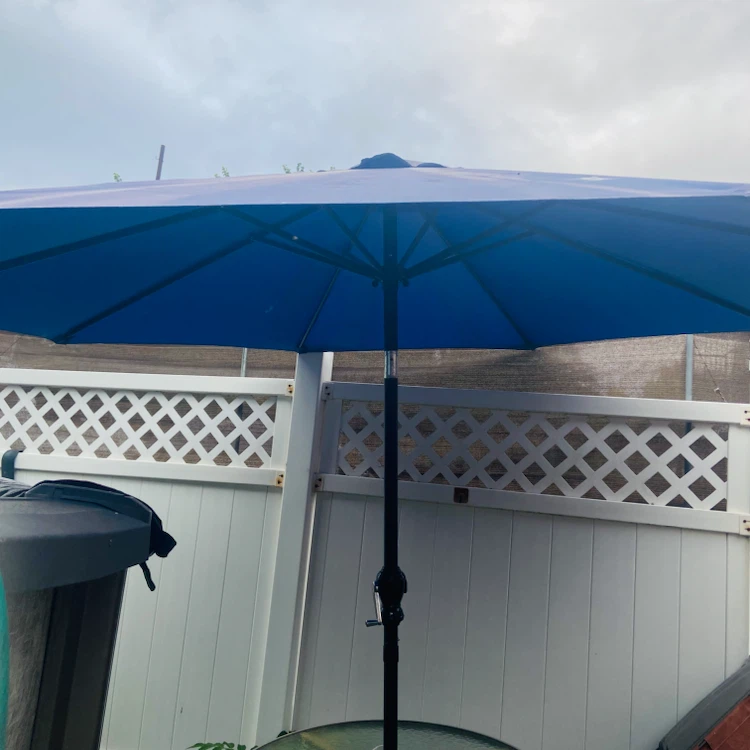 Light purple outdoor patio umbrella - photo 3