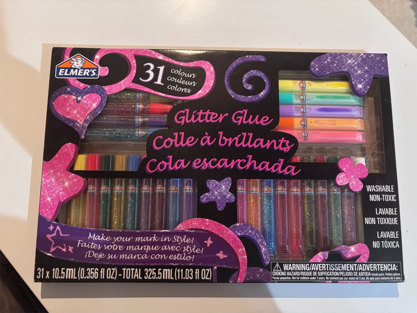 Elmer's Glitter Glue 31-Colour Set