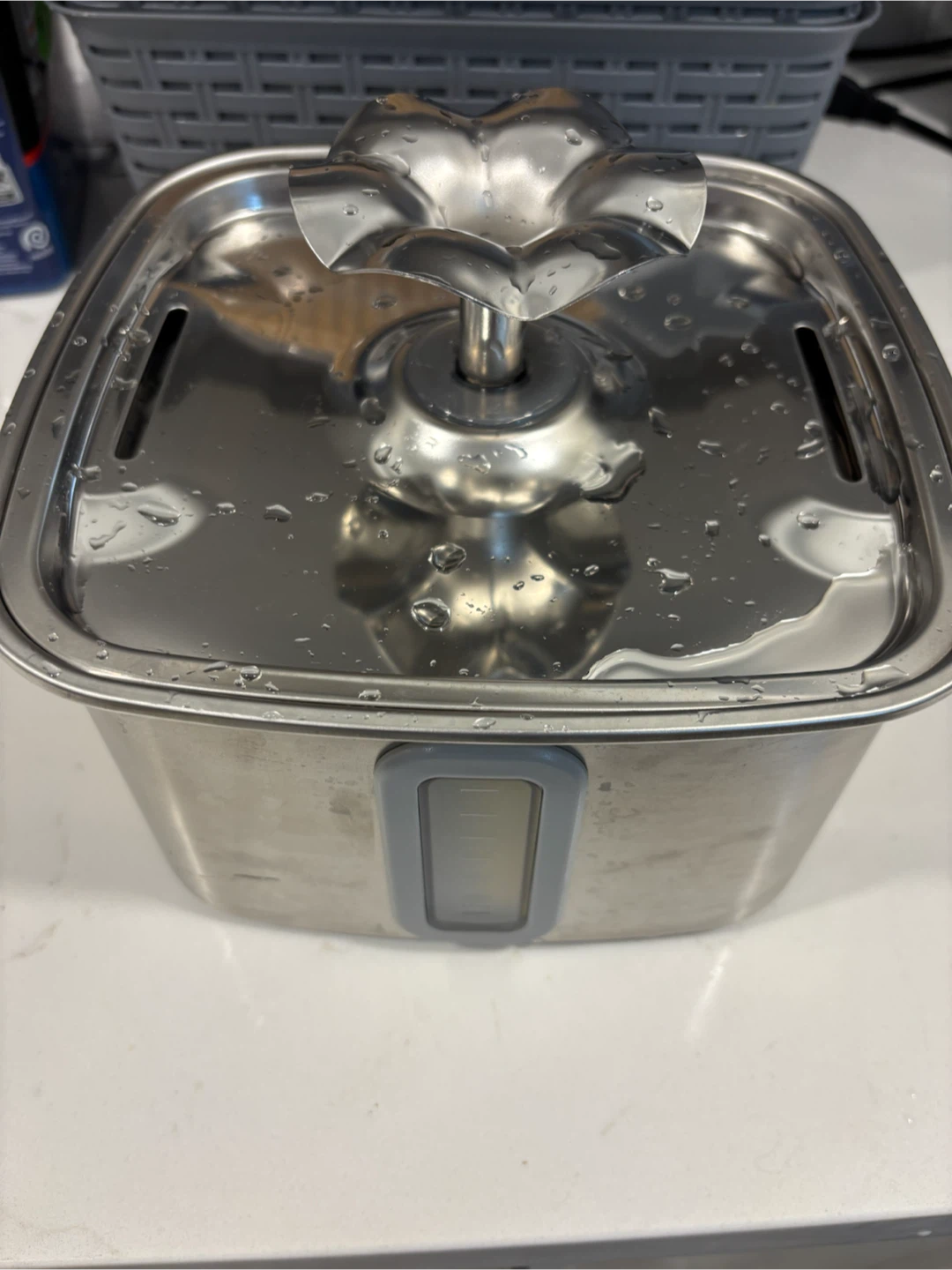 Veken stainless steel cat fountain - photo 2