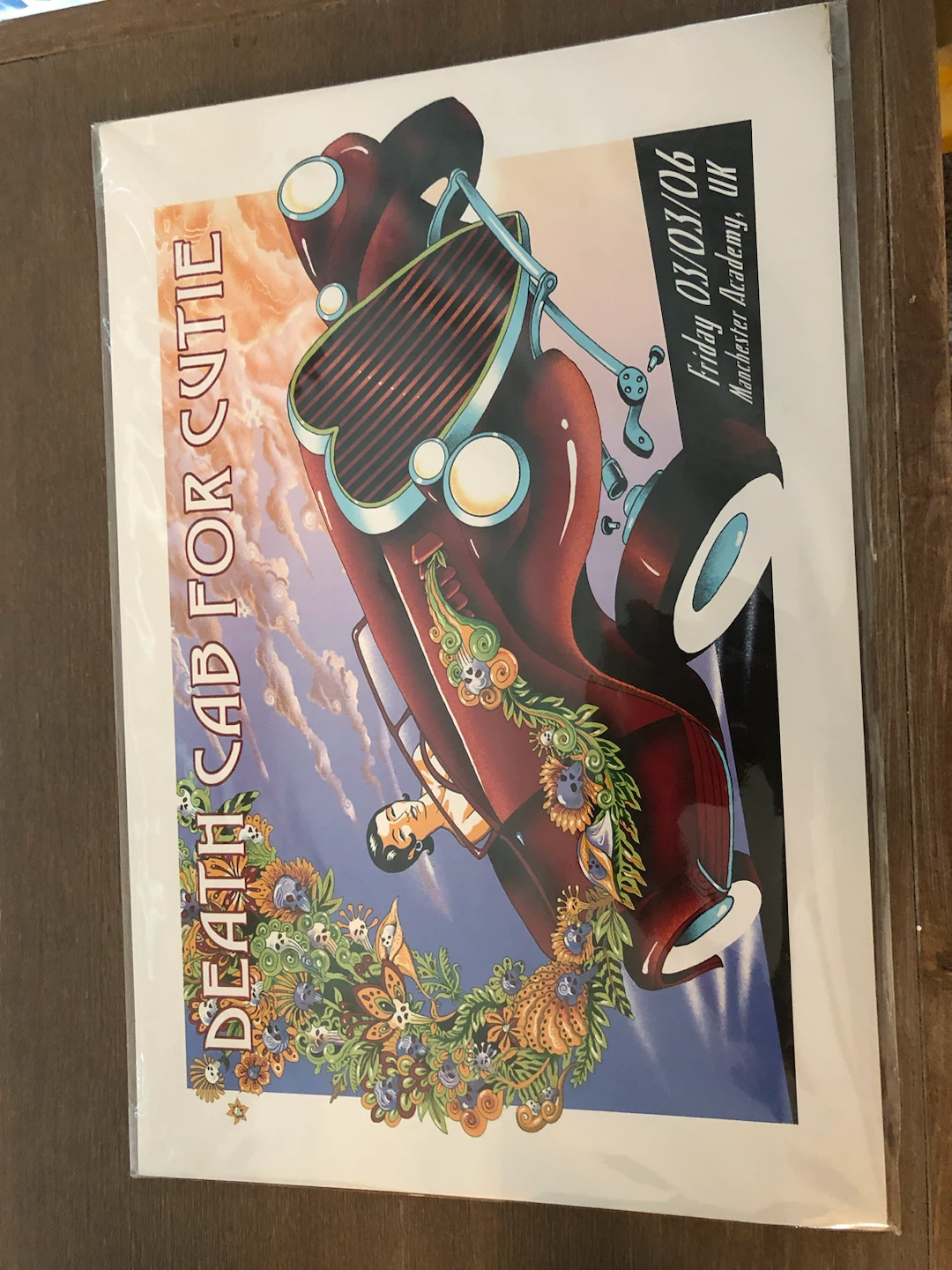 Death Cab for Cutie Manchester Academy 2006 Poster