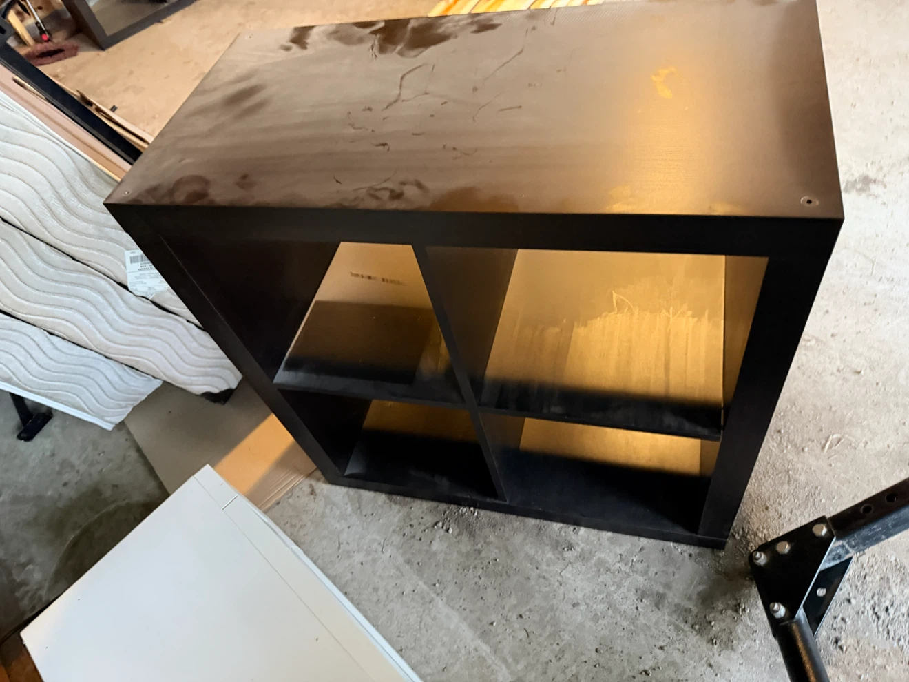 IKEA KALLAX Shelving Units - Black-Brown (2 Pieces) - photo 3