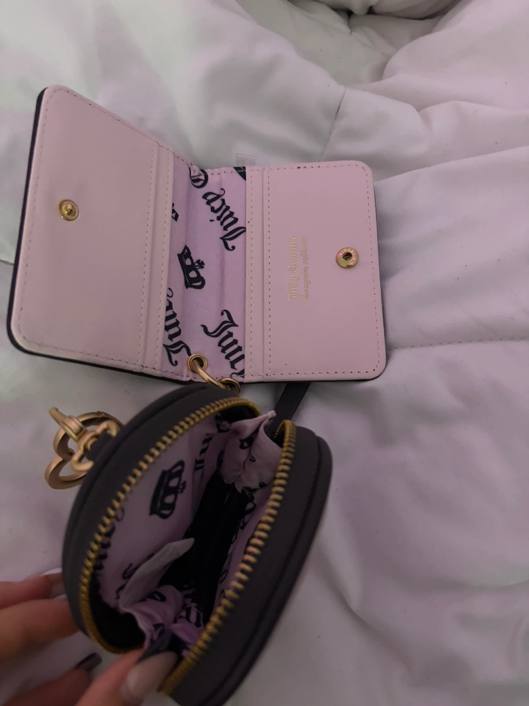 Juicy Couture Card Holder and Pouch Keychain - photo 2