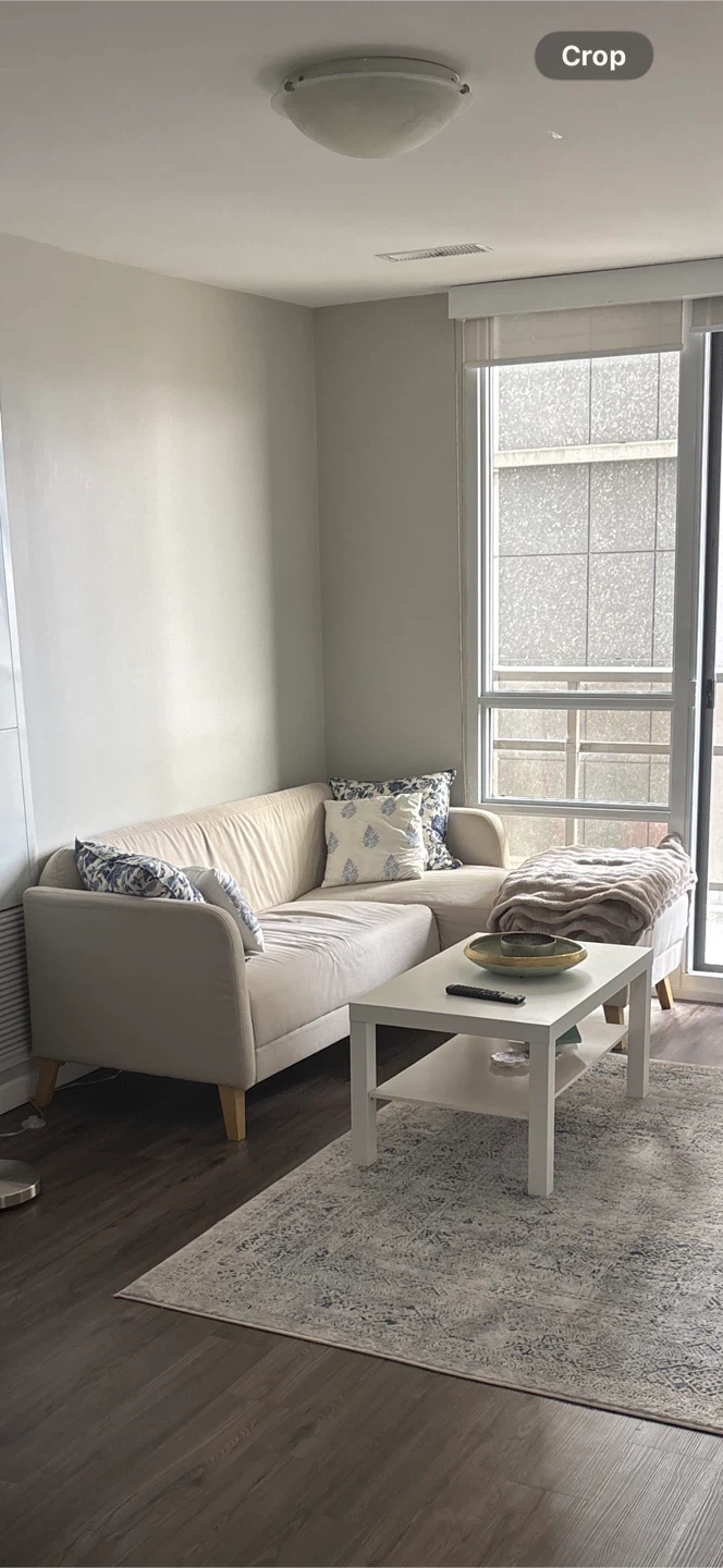 IKEA LINANÄS Sofa with Chaise - Vissle Beige