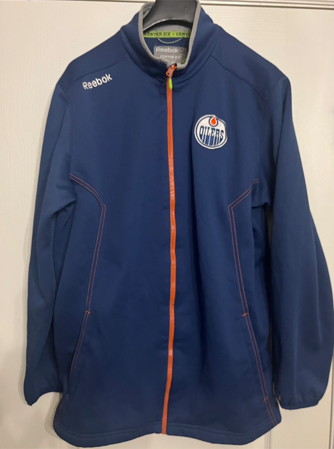 Reebok Edmonton Oilers Center Ice Jacket