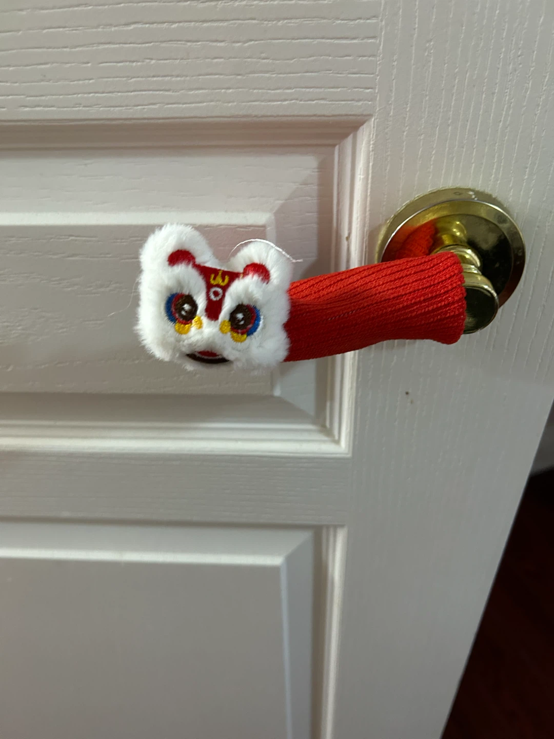 Lion Dance Door Handle Cover