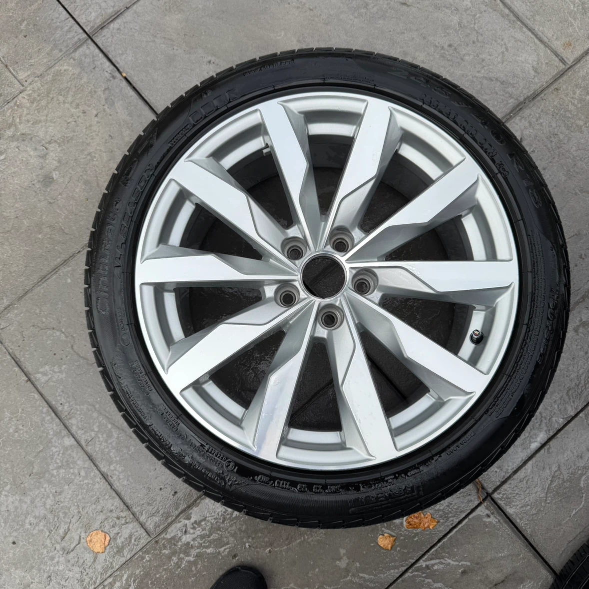 Audi Alloy Wheels with Pirelli Tires
