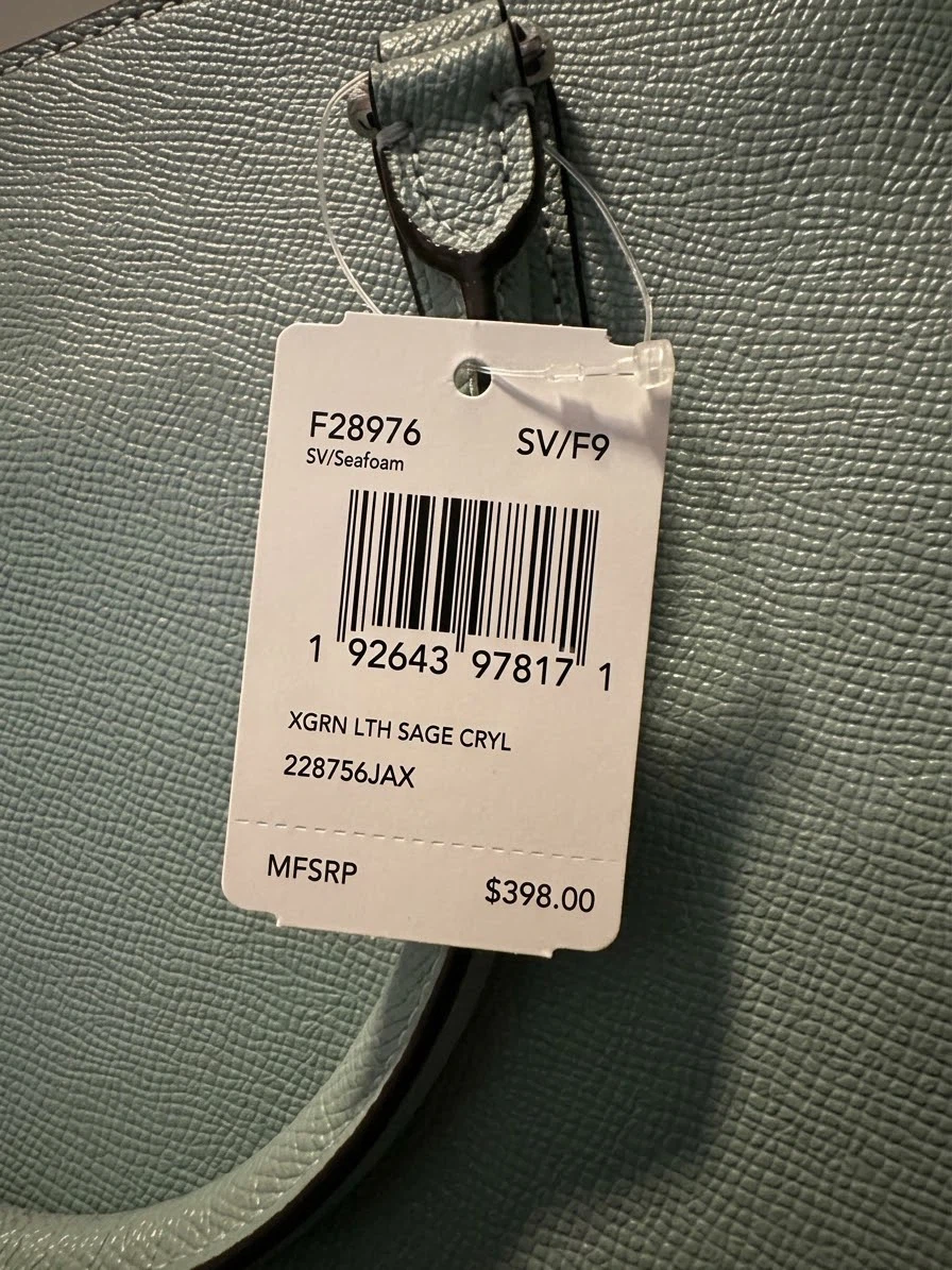 Coach Crossgrain Leather Sage Carryall - photo 2