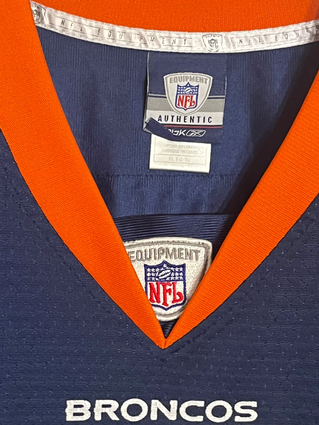 Vintage NFL Denver Broncos Jersey XL Jay Cutler - photo 4