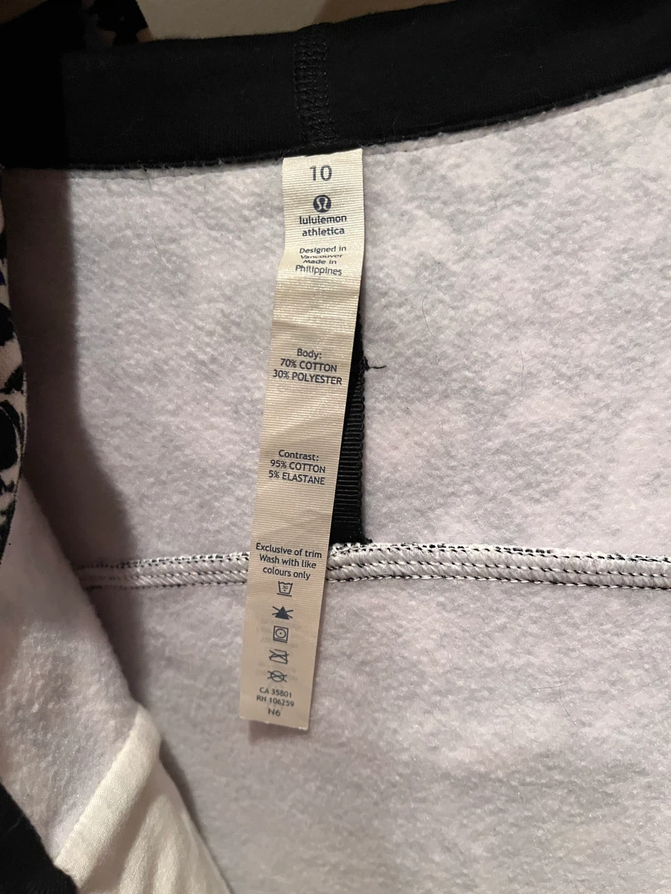 Lululemon Women's Full-Zip Hoodie Size 10 - photo 2