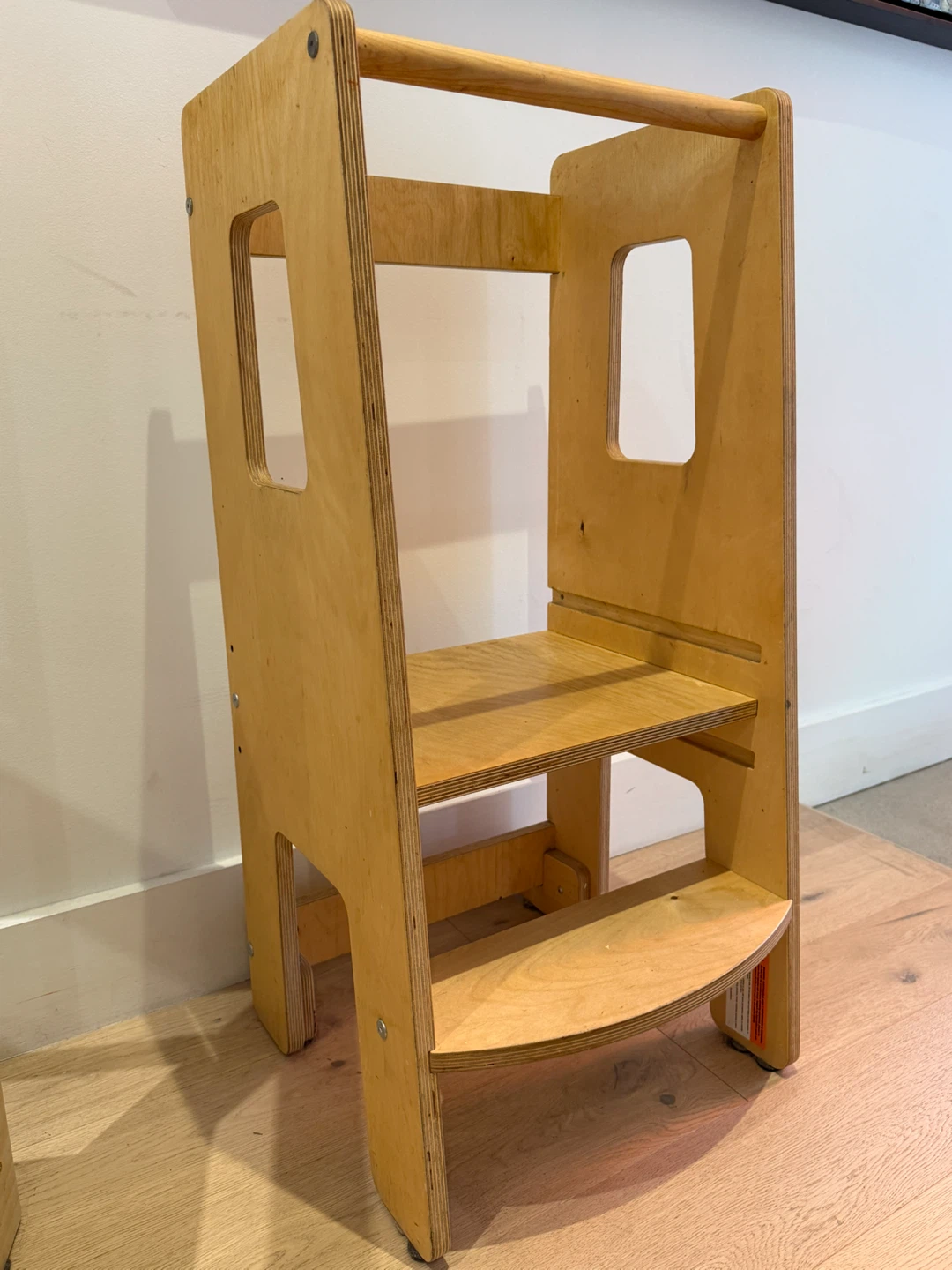 Wooden Toddler Learning Tower - photo 2