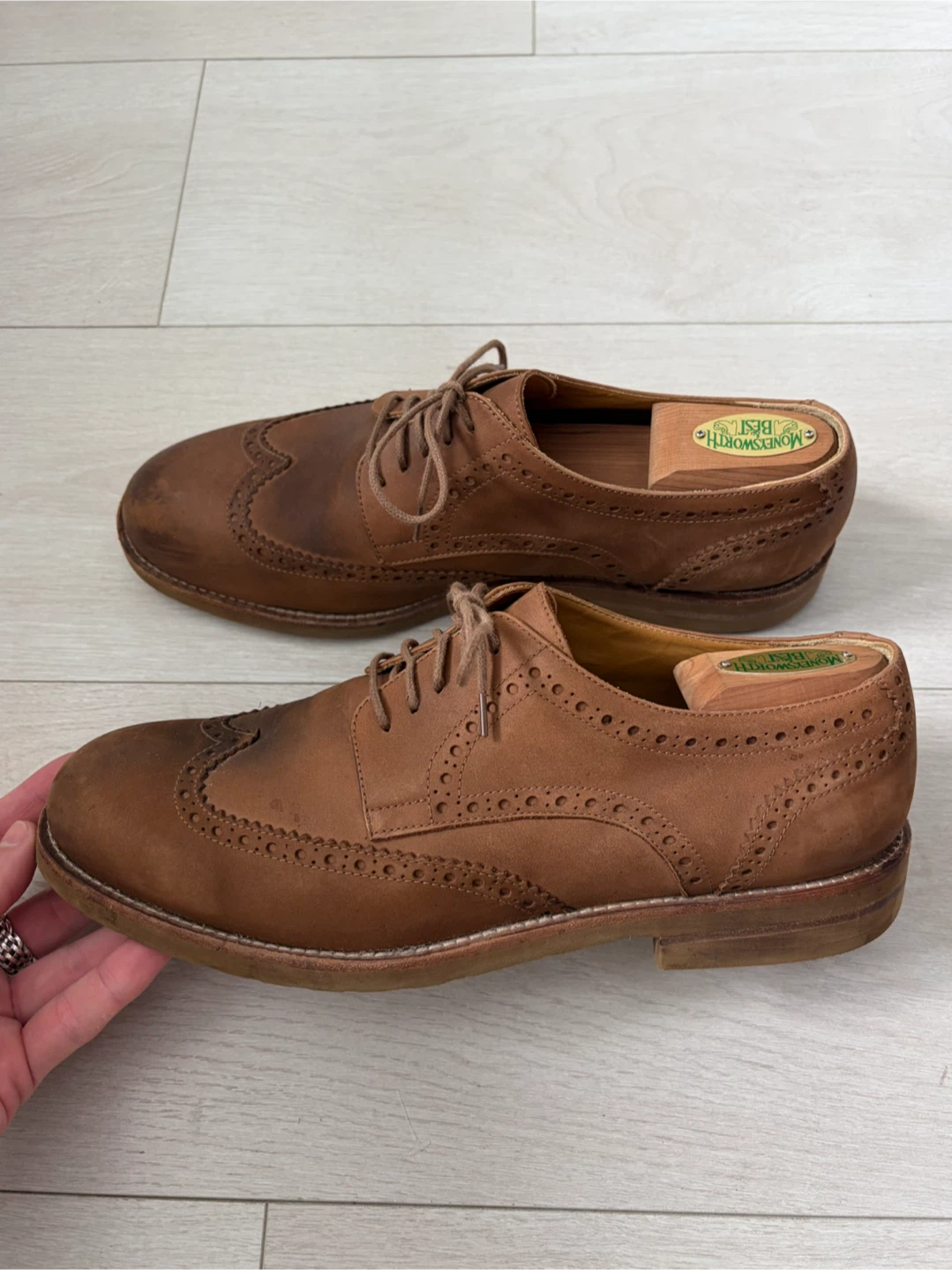 Ron White brogue derby shoes - photo 2