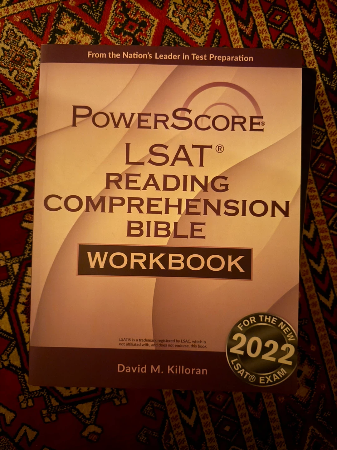 Set of 3 LSAT Test Prep Books - photo 3