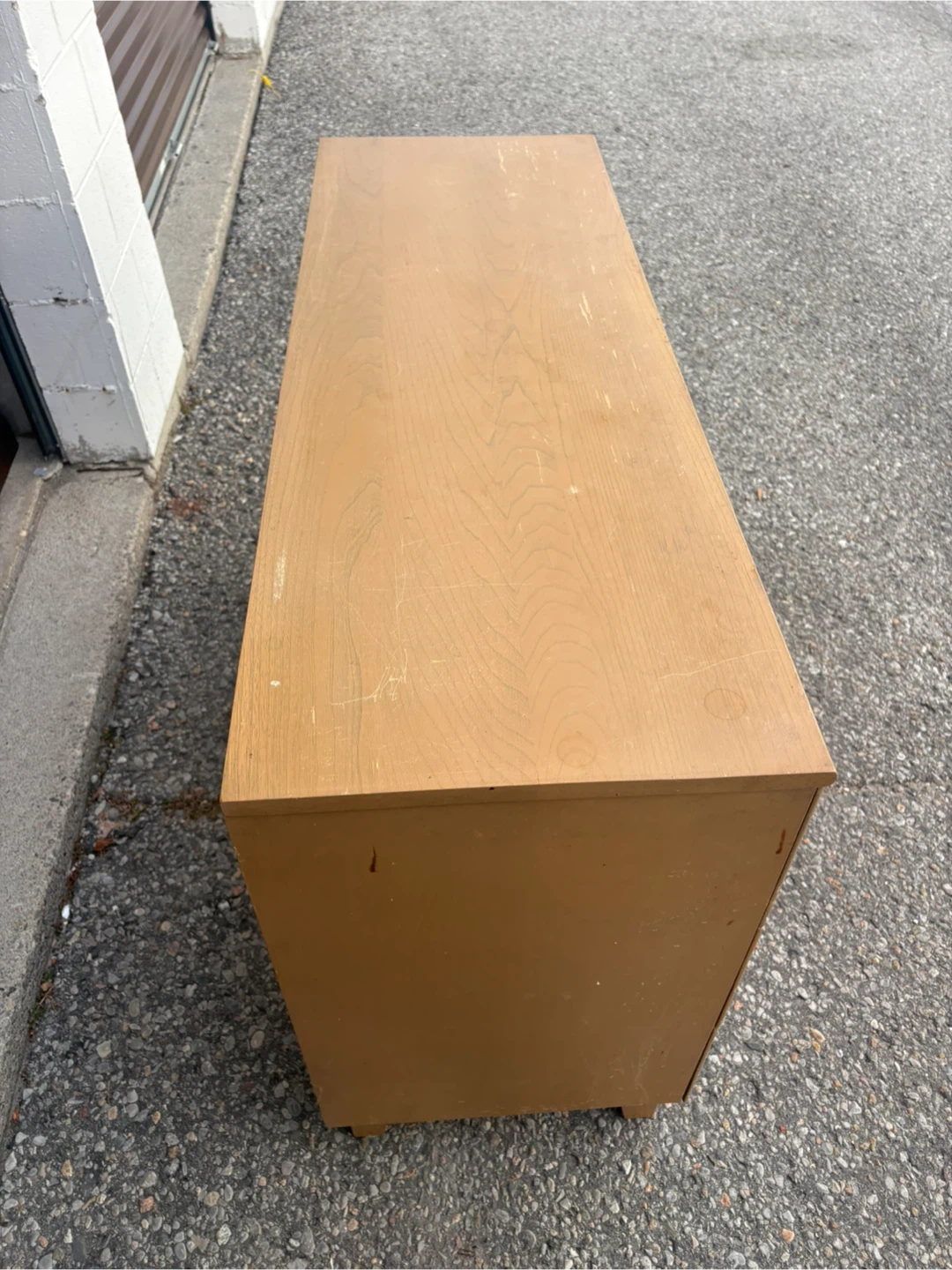 Free delivery used Six-Drawer Wooden Dresser - photo 3