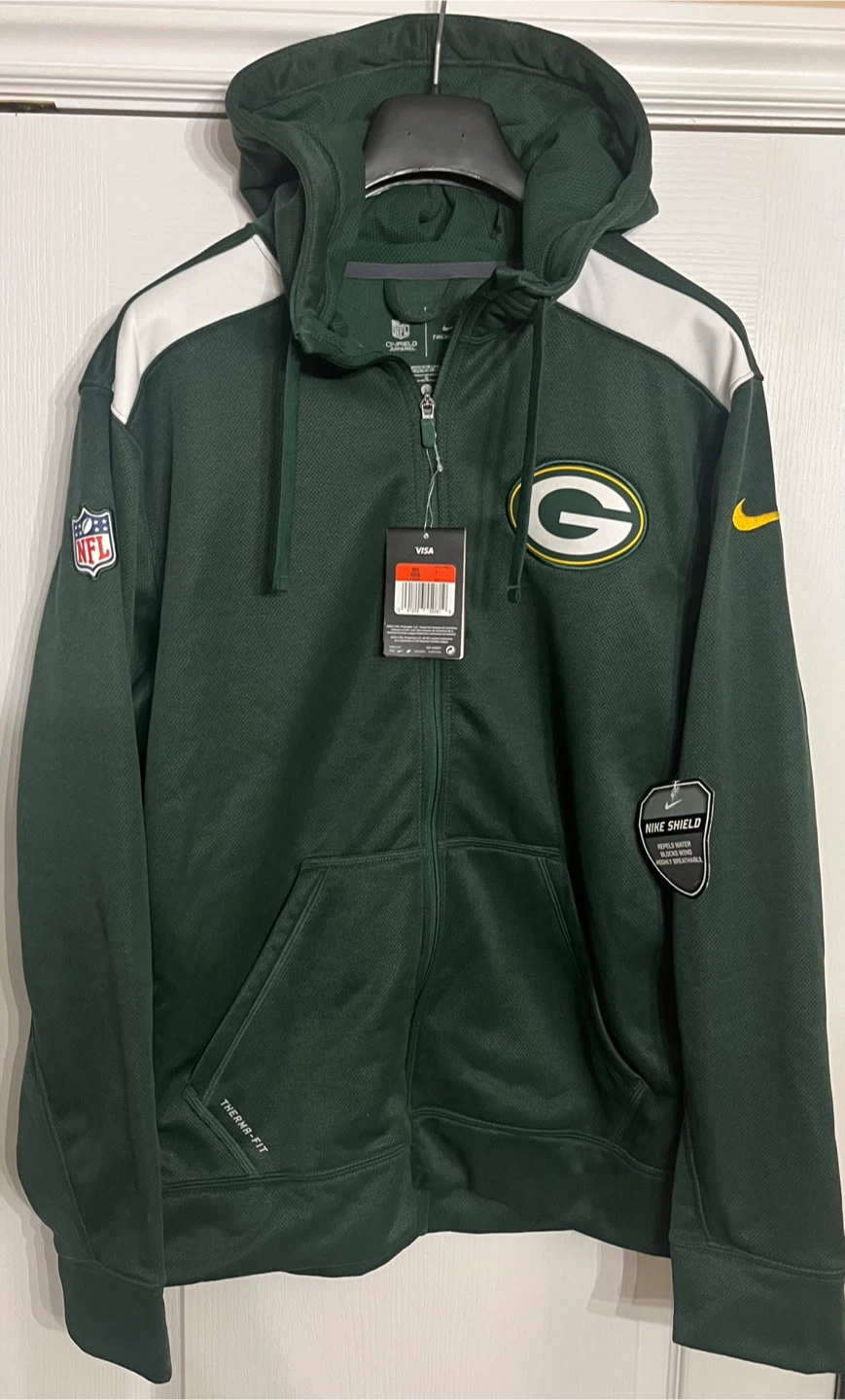 Green Bay Packers Nike Therma-Fit Hoodie