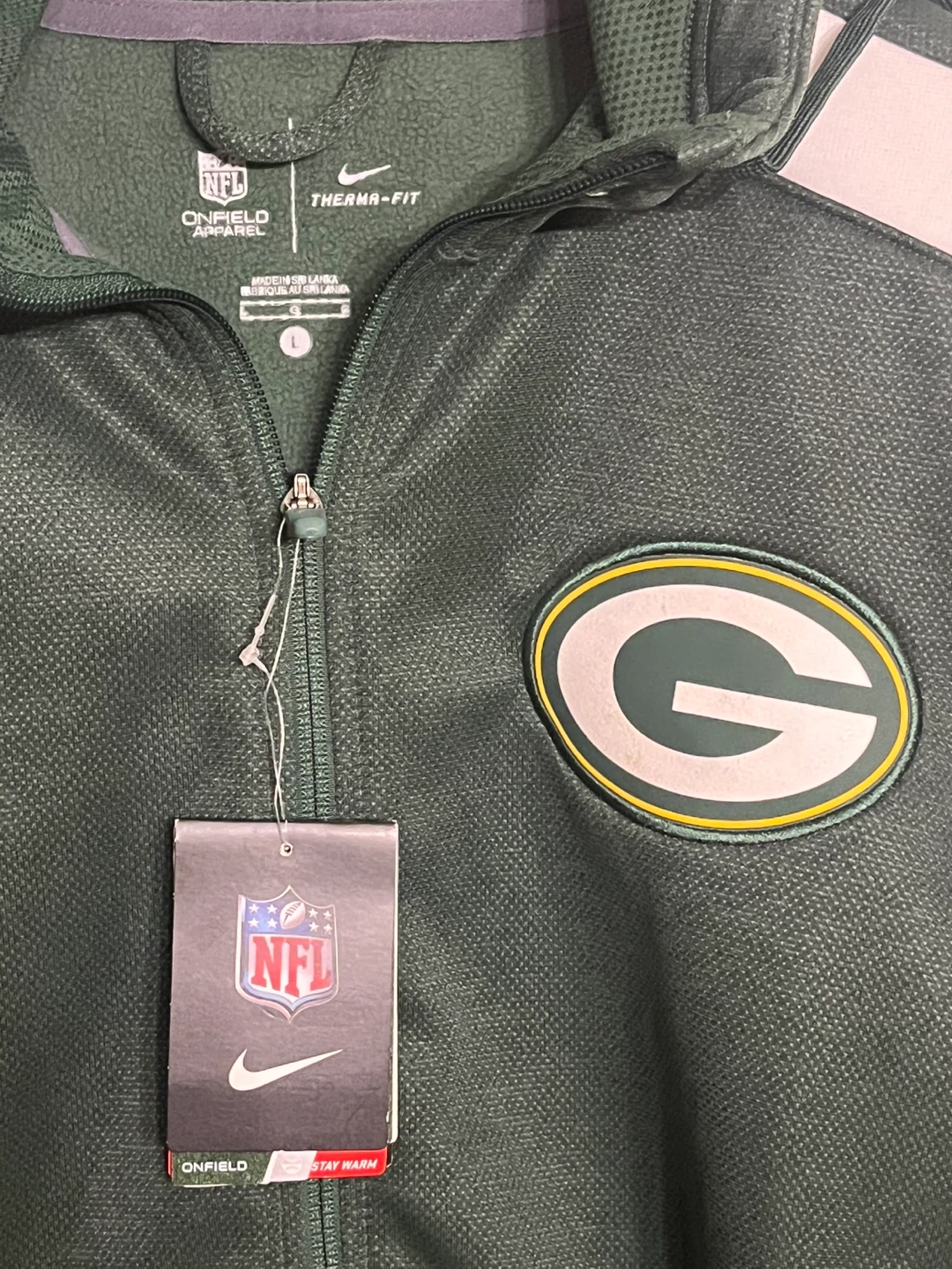 Green Bay Packers Nike Therma-Fit Hoodie - photo 5