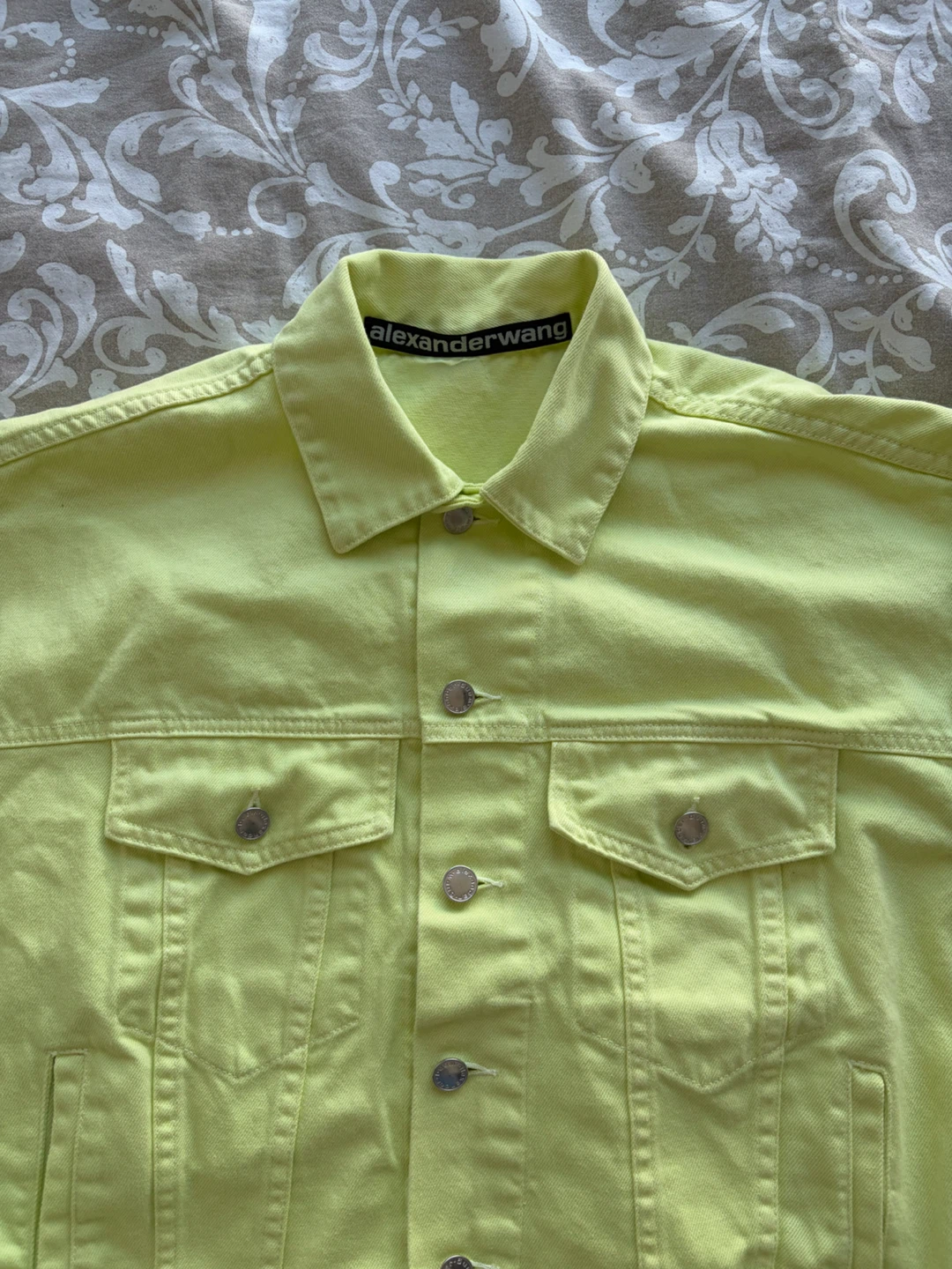 Alexander Wang denim jacket made in USA
