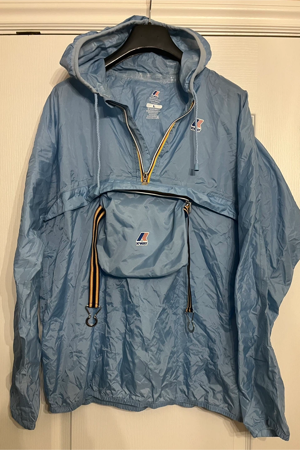 K-Way Lightweight Packable Jacket Men’s Large