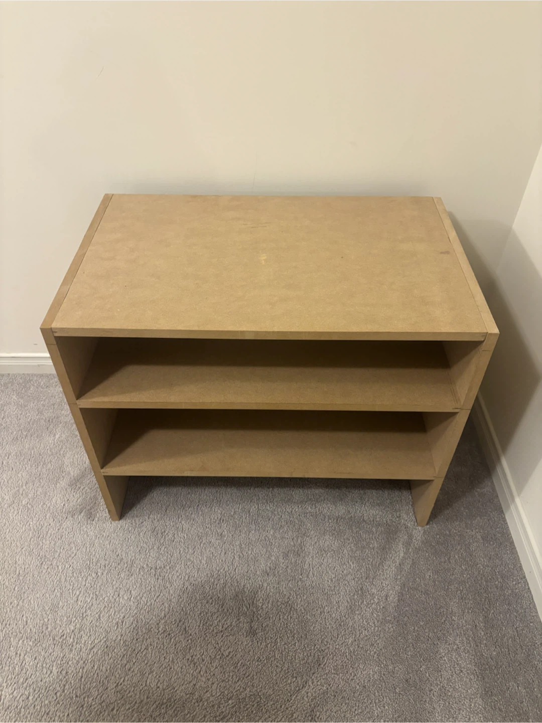 Two-tier MDF storage shelf - photo 2
