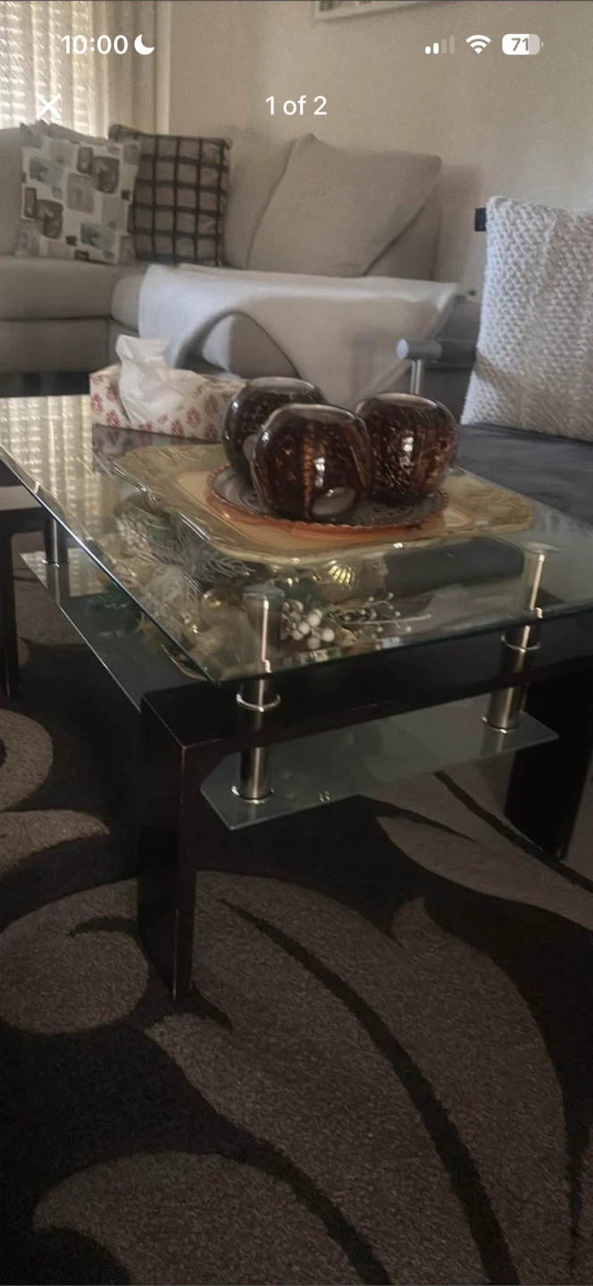 Modern Glass Coffee Table