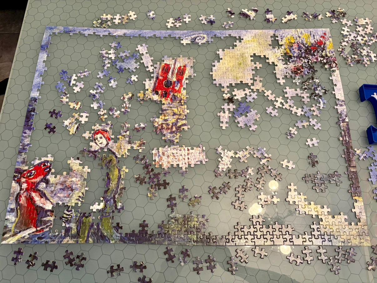 Marc Chagall 1000-Piece Puzzle - photo 2