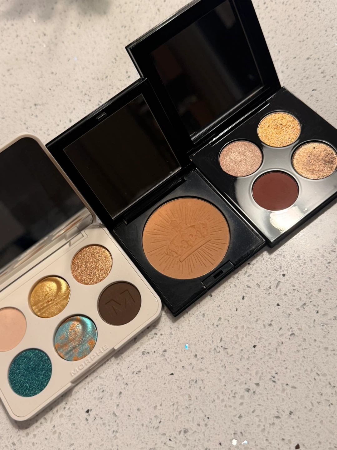 Eyeshadow Pallets and Bronzer