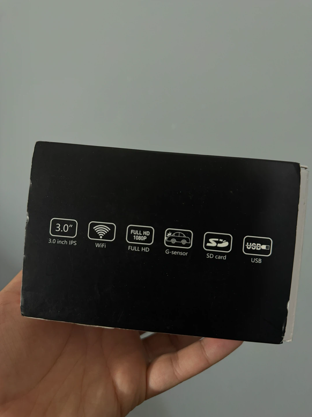Dual Wide View Angle Dash Cam front and rear - photo 2