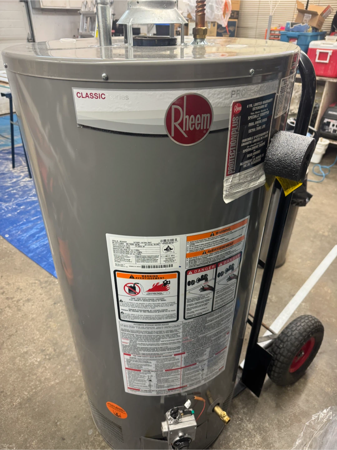 Rheem water heater 50 gal