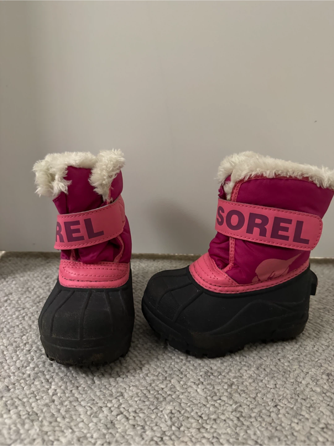 Sorel Pink Winter Boots Size 6