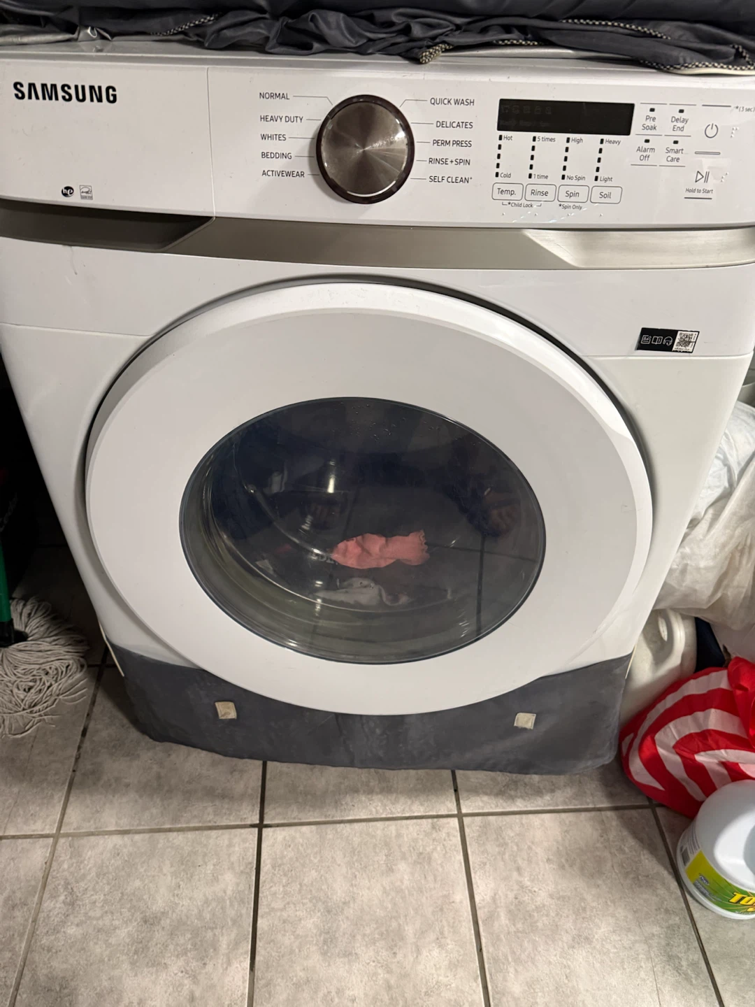 USE LIKE NEW!! SAMSUNG WASHERAND DRyER - photo 2