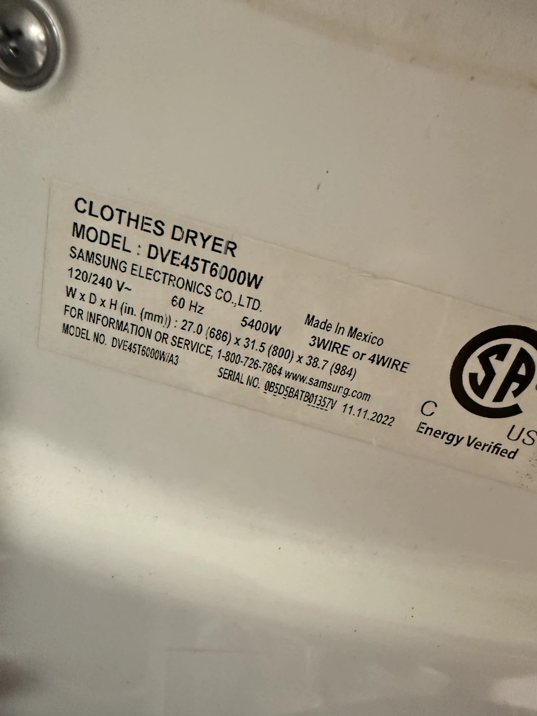 USE LIKE NEW!! SAMSUNG WASHERAND DRyER - photo 4
