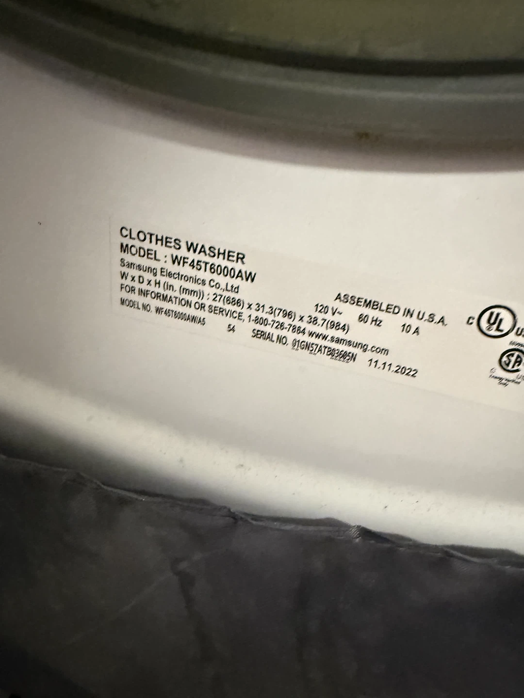 USE LIKE NEW!! SAMSUNG WASHERAND DRyER - photo 5