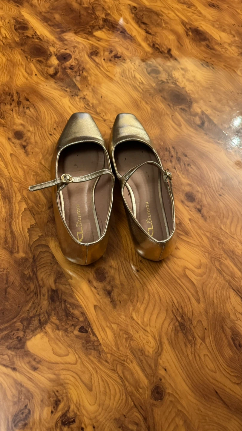 CL by Laundry Gold Mary Jane Flats - photo 2