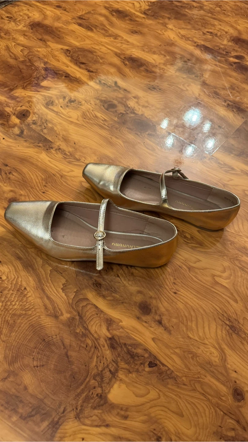 CL by Laundry Gold Mary Jane Flats - photo 3