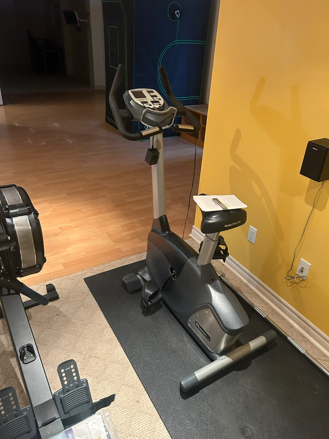 Nautilus Upright Exercise Bike - photo 2