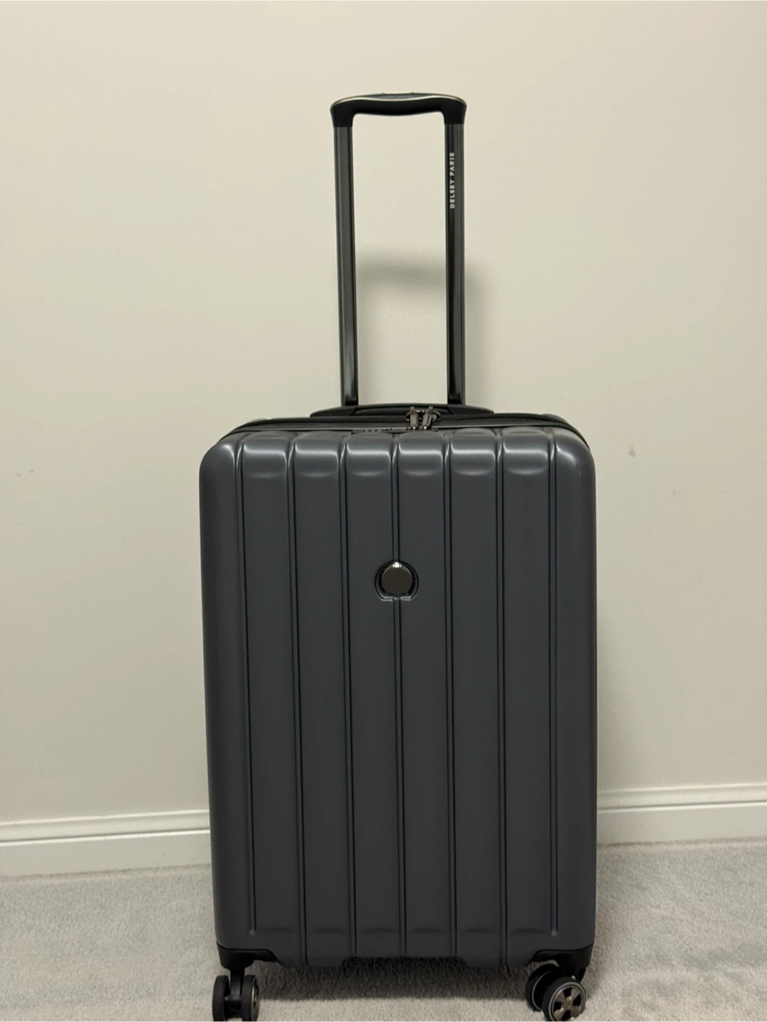 2 Delsey Paris Expandable Hard-Shell Suitcases (26 & 27 inch)