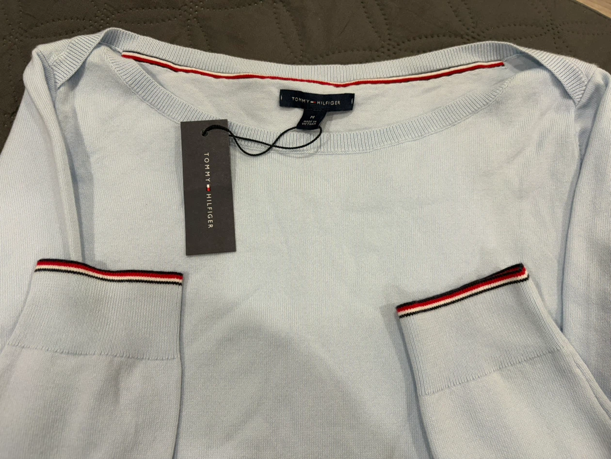 Tommy Hilfiger Sweater - Sky Blue - Never worn - photo 3