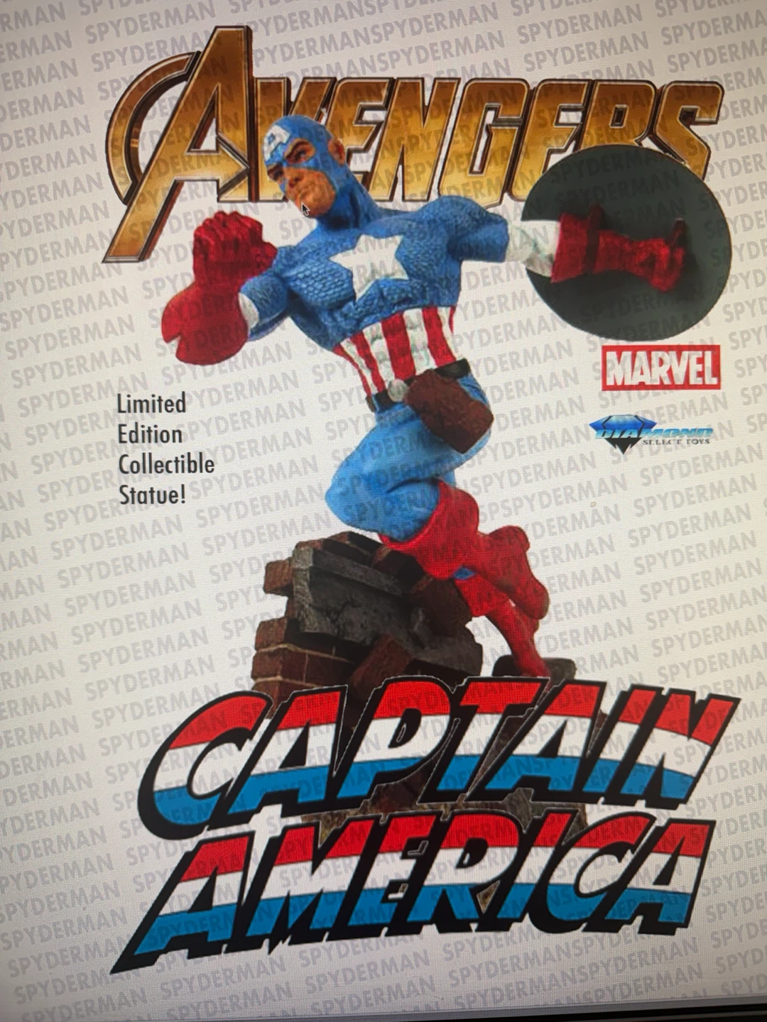 Diamond Select Toys Captain America Statue