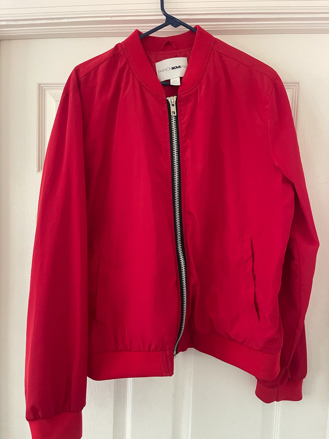 Fashion Nova Men Red Bomber Jacket - photo 2