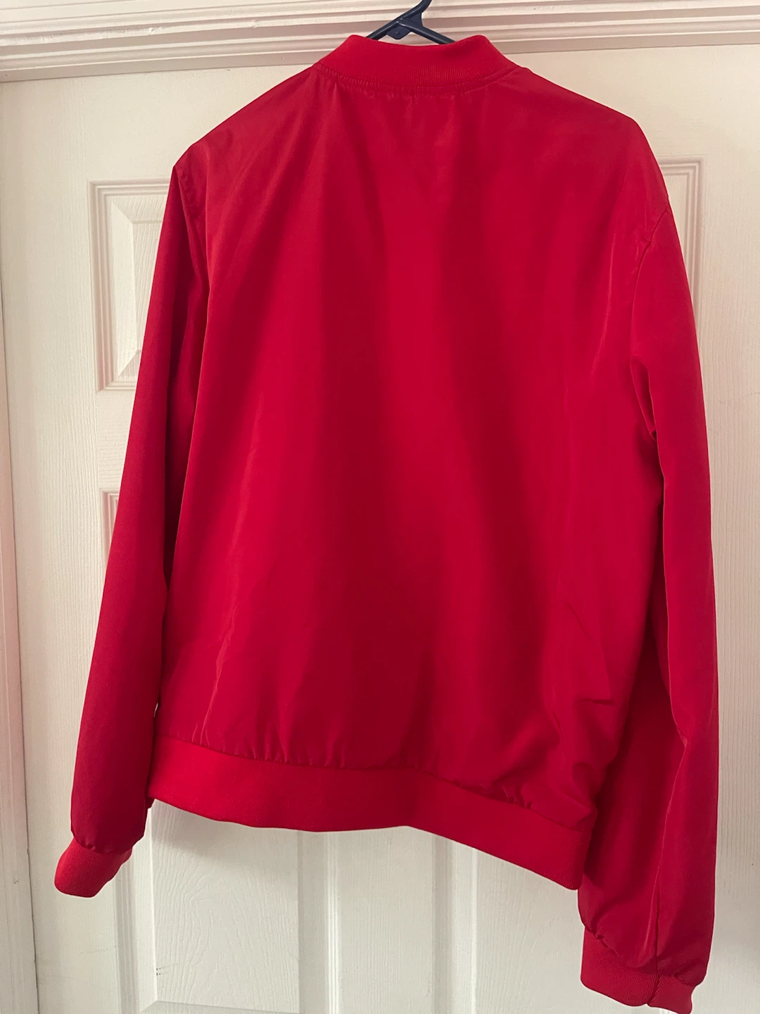 Fashion Nova Men Red Bomber Jacket - photo 4
