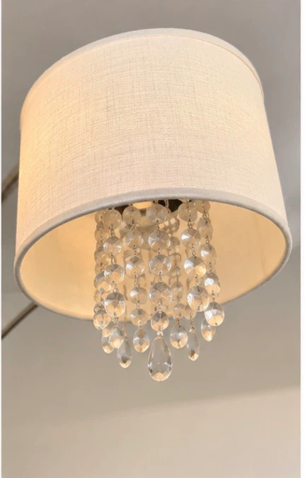 Crystal 4-Arm Arc Floor Lamp - photo 5