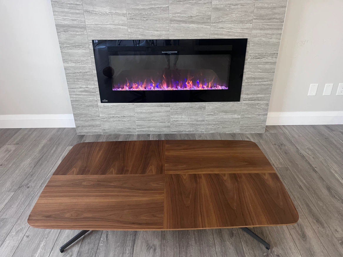 Modern Walnut Coffee Table