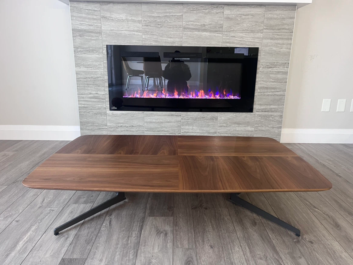 Modern Walnut Coffee Table - photo 2