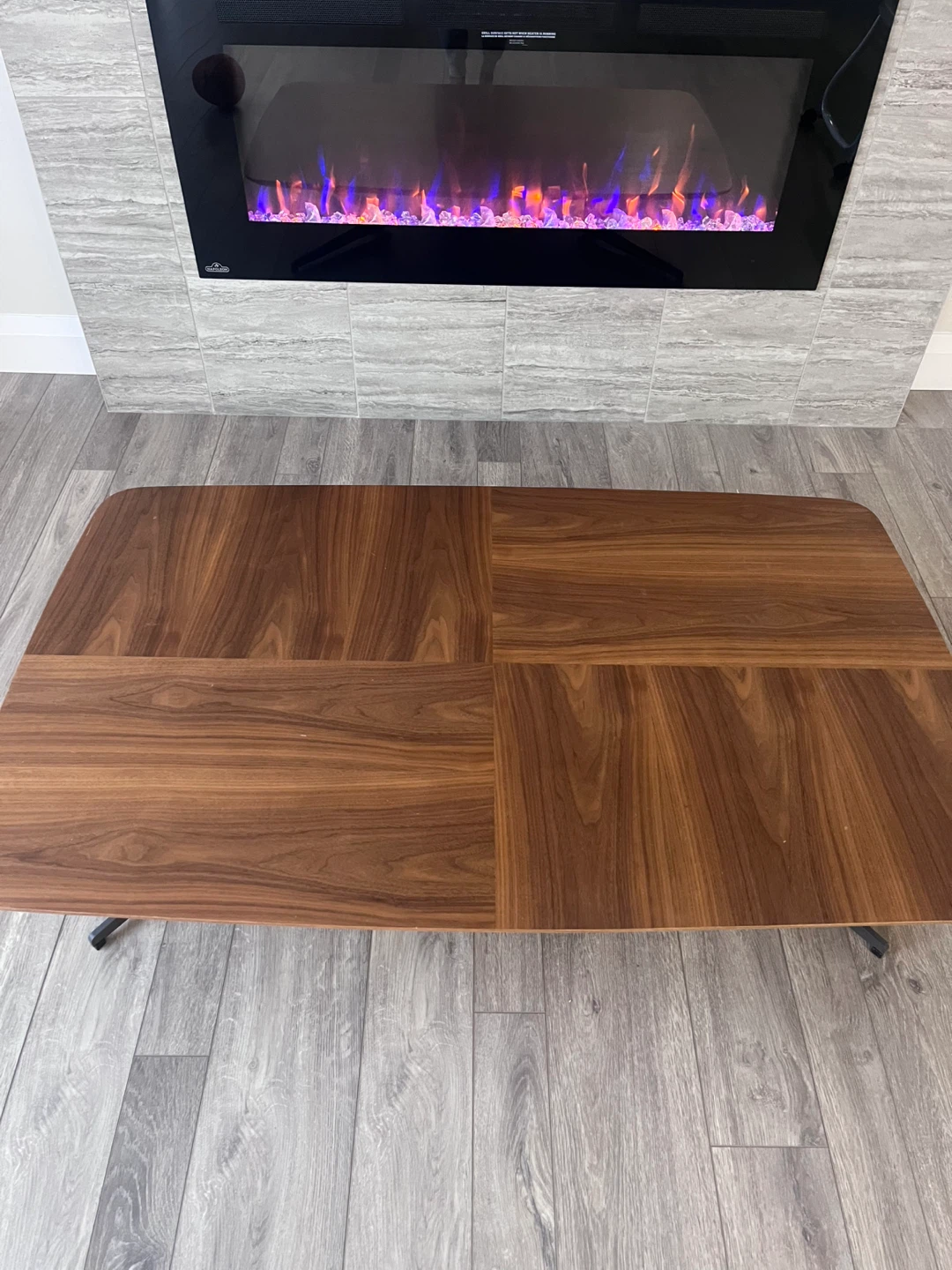 Modern Walnut Coffee Table - photo 4