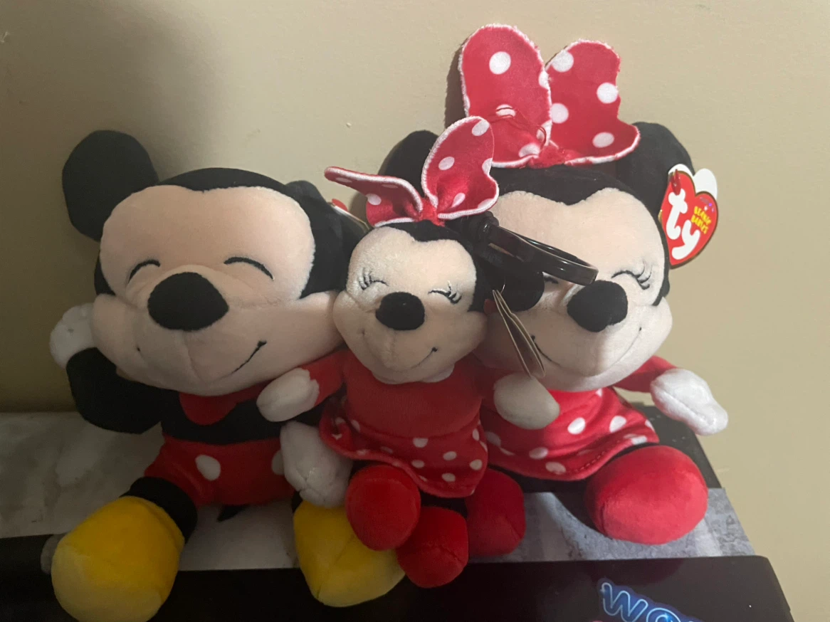 Disney Mickey and Minnie Mouse Plush Set