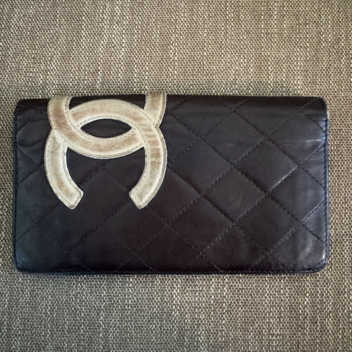Chanel Quilted Long Wallet