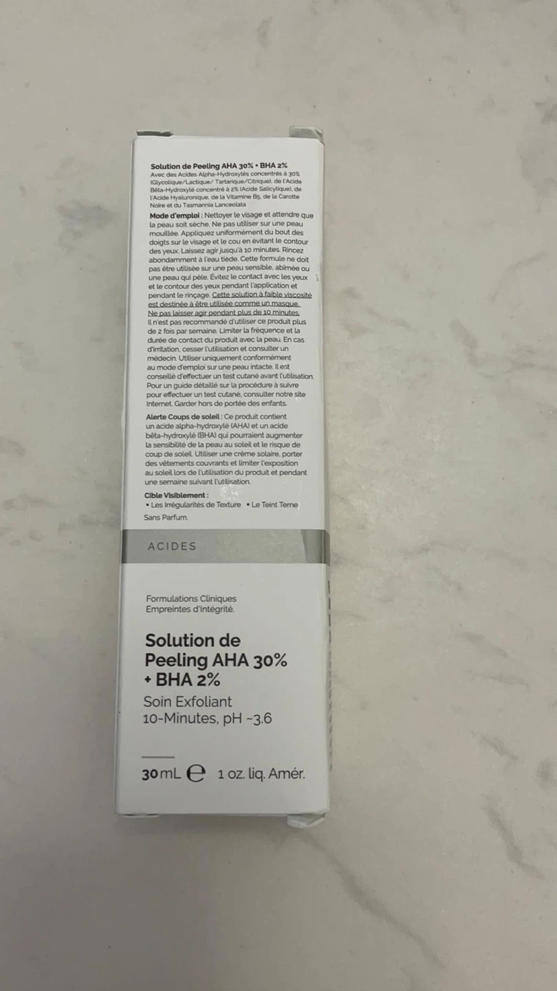 The Ordinary AHA 30% BHA 2% Peeling Solution - photo 2