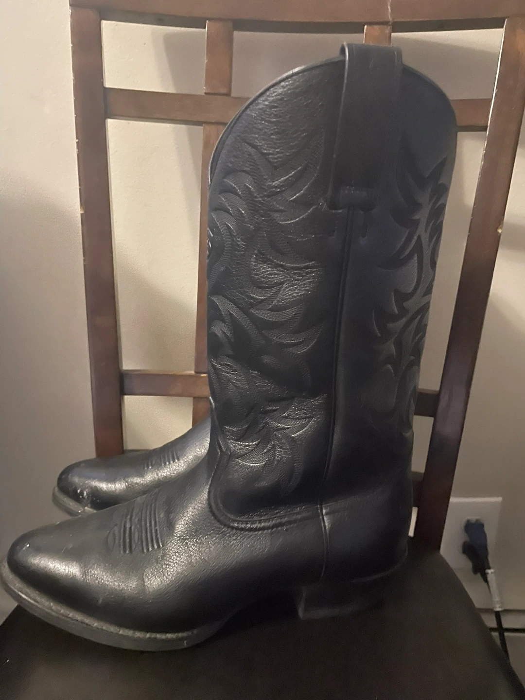 Ariat Western Boots - Black - Size 9 EE