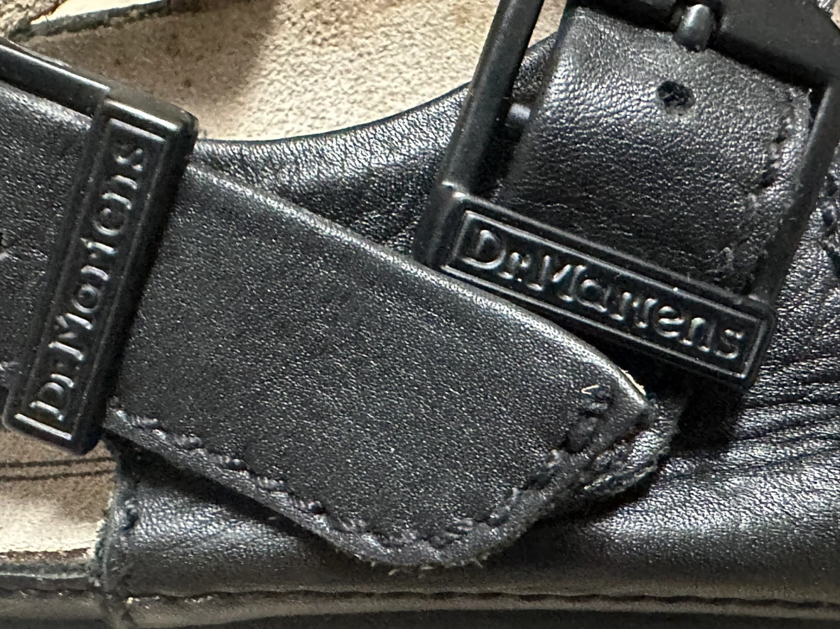 Dr. Martens Black Leather Sandals - photo 4