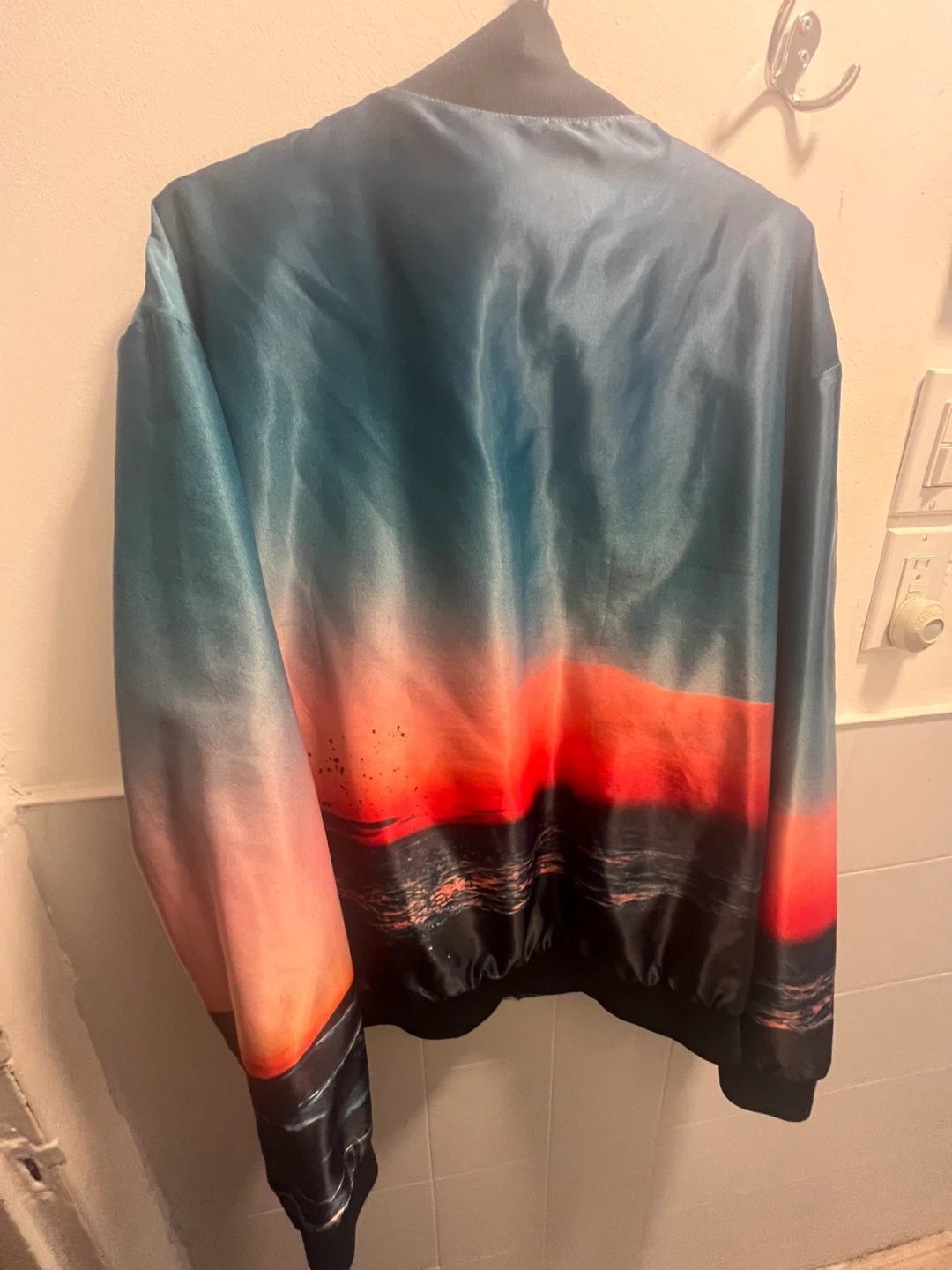 Zara sunset print bomber jacket - photo 2