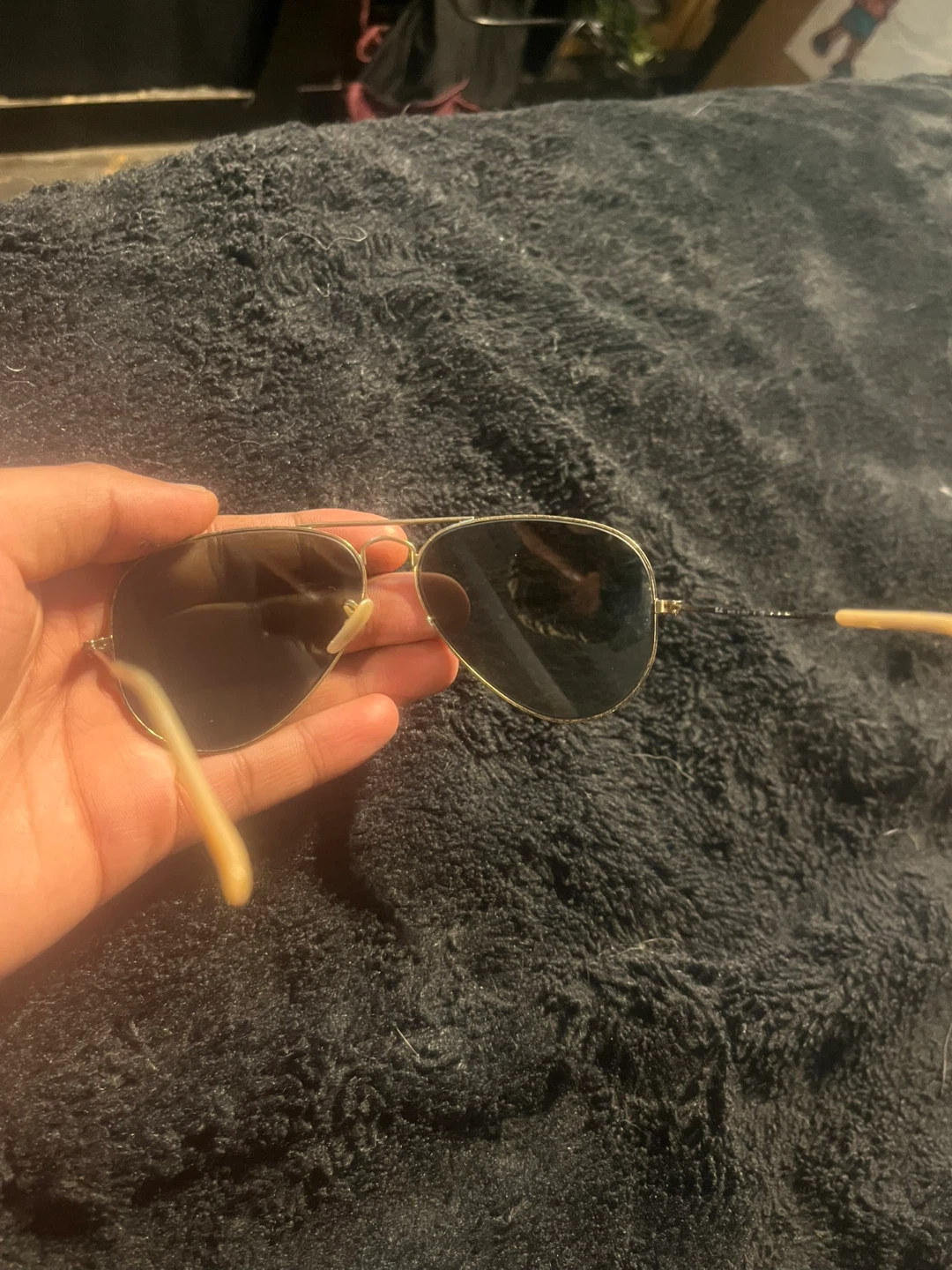 Ray-Ban Aviator Sunglasses missing nose piece - photo 5